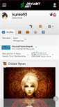 Mobile Screenshot of kureo95.deviantart.com