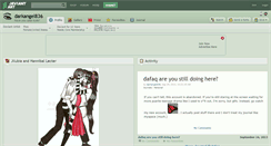 Desktop Screenshot of darkangel836.deviantart.com