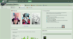 Desktop Screenshot of grimmjows-return.deviantart.com