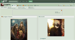 Desktop Screenshot of d-angeline.deviantart.com