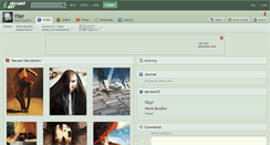 Desktop Screenshot of ozyr.deviantart.com