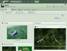 Tablet Screenshot of lisans.deviantart.com