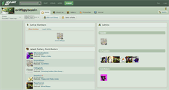 Desktop Screenshot of evilflippyiscool.deviantart.com