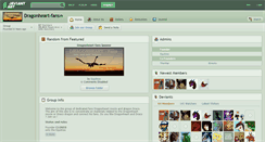 Desktop Screenshot of dragonheart-fans.deviantart.com