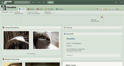 Desktop Screenshot of hanadeka.deviantart.com