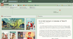 Desktop Screenshot of georged.deviantart.com