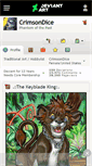 Mobile Screenshot of crimsondice.deviantart.com