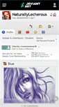 Mobile Screenshot of naturallylecherous.deviantart.com