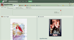 Desktop Screenshot of kayaspawsteps.deviantart.com