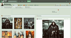 Desktop Screenshot of dakotassong.deviantart.com