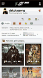 Mobile Screenshot of dakotassong.deviantart.com