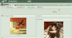 Desktop Screenshot of dismang.deviantart.com