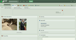 Desktop Screenshot of mickyfin02.deviantart.com