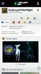 Mobile Screenshot of byakuyawhitenight.deviantart.com