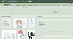 Desktop Screenshot of fujita-yuki.deviantart.com