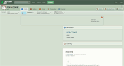 Desktop Screenshot of pop-cookie.deviantart.com