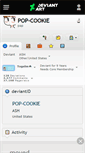 Mobile Screenshot of pop-cookie.deviantart.com