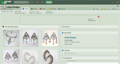Desktop Screenshot of lrakerdesigns.deviantart.com