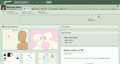 Desktop Screenshot of baselace-momo.deviantart.com