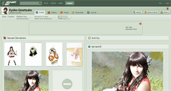 Desktop Screenshot of kyoko-gosetsuke.deviantart.com