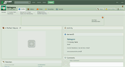 Desktop Screenshot of fabiogore.deviantart.com
