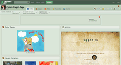 Desktop Screenshot of cyber-dragon-rage.deviantart.com