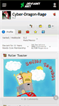Mobile Screenshot of cyber-dragon-rage.deviantart.com