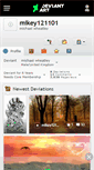 Mobile Screenshot of mikey121101.deviantart.com