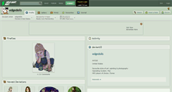 Desktop Screenshot of edgedolls.deviantart.com