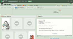 Desktop Screenshot of mud-kip-per.deviantart.com