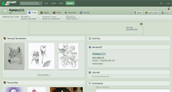 Desktop Screenshot of pandaz333.deviantart.com