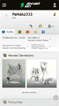 Mobile Screenshot of pandaz333.deviantart.com