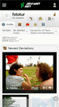 Mobile Screenshot of fototur.deviantart.com