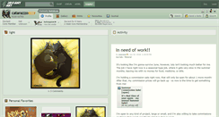 Desktop Screenshot of katxicon.deviantart.com