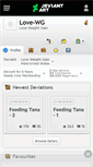 Mobile Screenshot of love-wg.deviantart.com