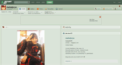 Desktop Screenshot of melodyryo.deviantart.com