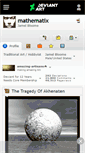 Mobile Screenshot of mathematix.deviantart.com