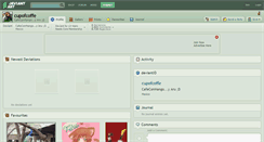 Desktop Screenshot of cupofcoffe.deviantart.com