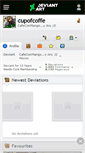 Mobile Screenshot of cupofcoffe.deviantart.com