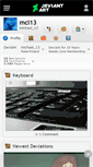 Mobile Screenshot of mcl13.deviantart.com