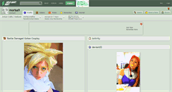 Desktop Screenshot of morisa9.deviantart.com
