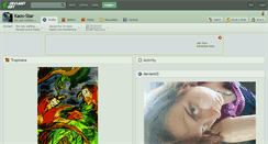 Desktop Screenshot of kaos-star.deviantart.com