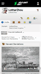 Mobile Screenshot of lotharzhou.deviantart.com