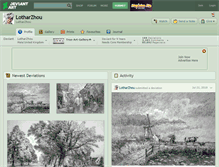 Tablet Screenshot of lotharzhou.deviantart.com