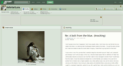 Desktop Screenshot of nefertariluna.deviantart.com