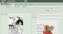 Desktop Screenshot of matmusada.deviantart.com