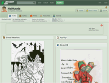 Tablet Screenshot of matmusada.deviantart.com