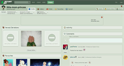 Desktop Screenshot of little-moon-princess.deviantart.com