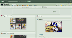 Desktop Screenshot of kanamai.deviantart.com