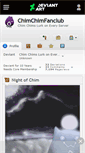 Mobile Screenshot of chimchimfanclub.deviantart.com